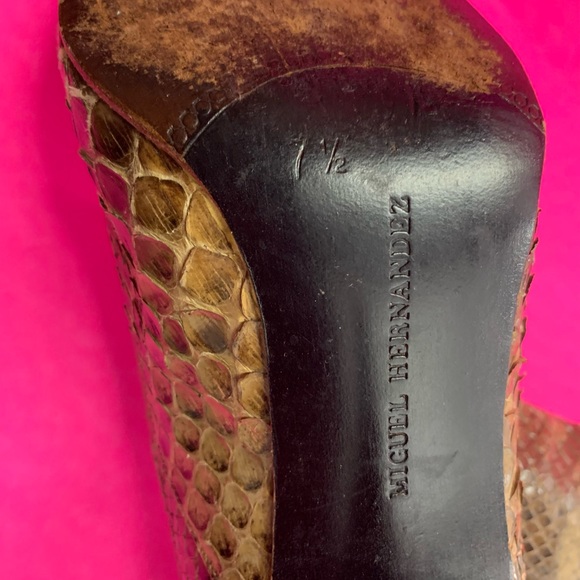 Miguel Hernandez snakeskin boots - Picture 9 of 10